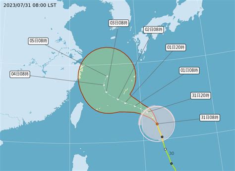 韓國颱風2023|卡努將走「空前路徑」貫穿南韓 全境強風暴雨！濟。